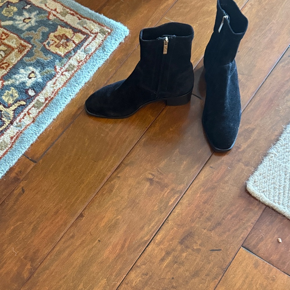 Aquatalia Black Ankle Booties